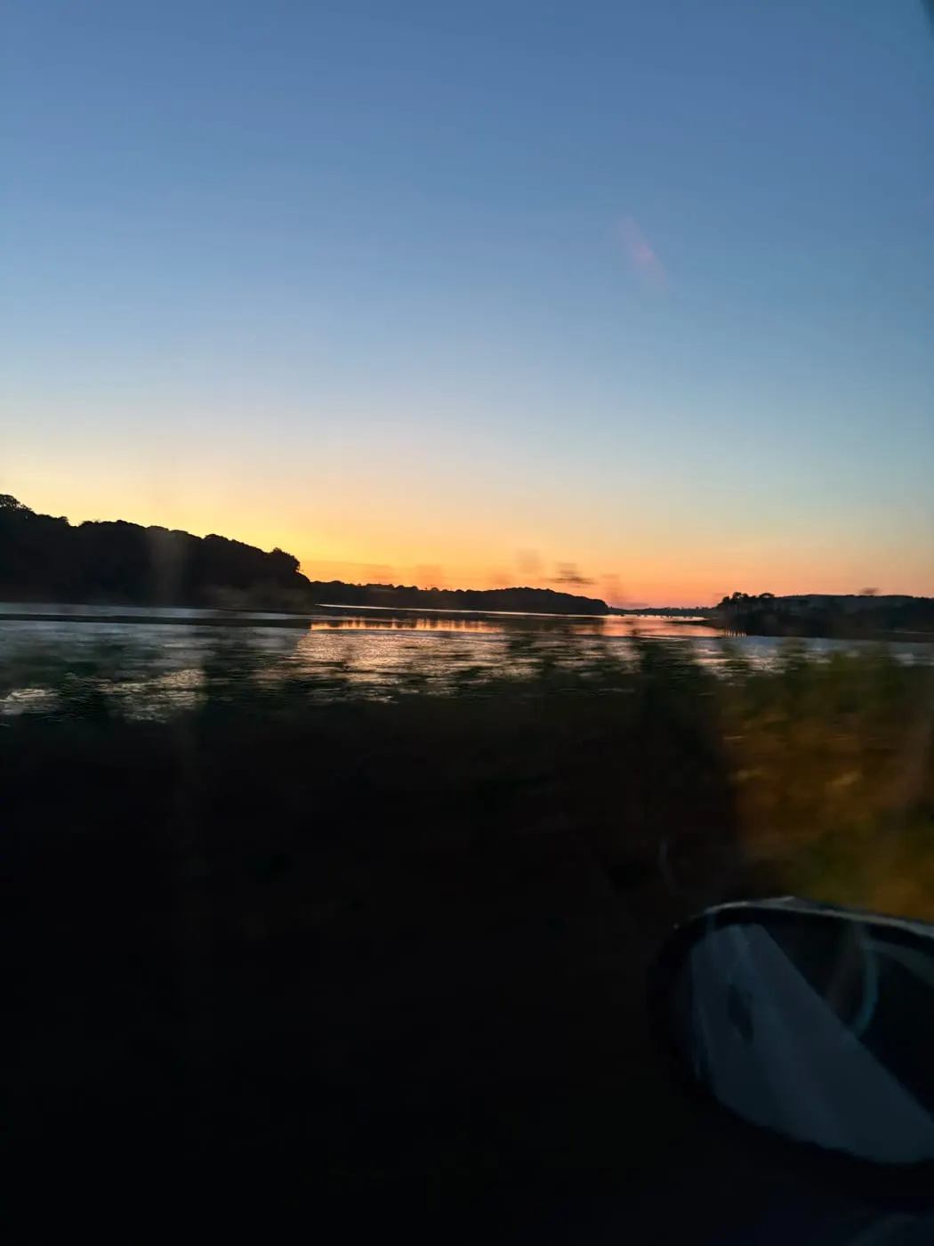 Golden hour over Strangford Lough