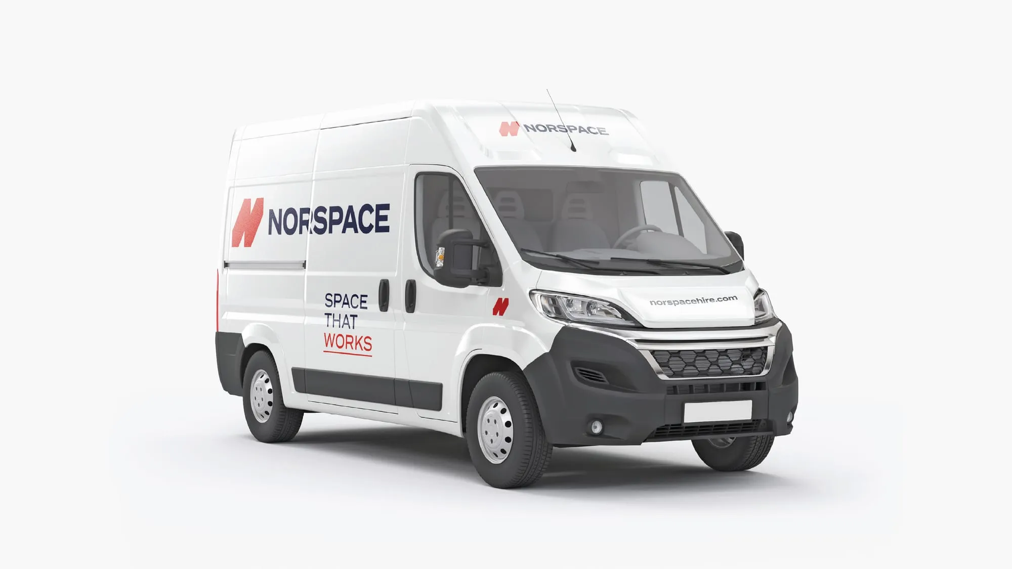 Norspace brand identity artwork